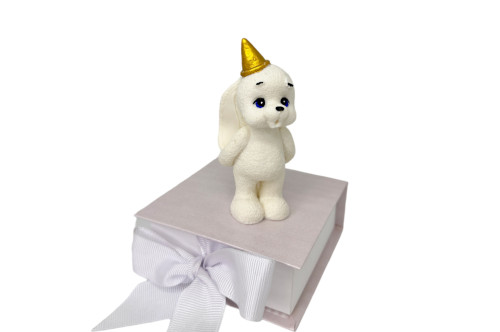 Čokoládový zajačik s klobúčikom